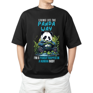 Panda Bear T-Shirt: Living Life The Panda Way