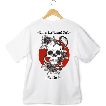 Skull T-Shirt: Bold and Fearless in the Skull Oversized Design