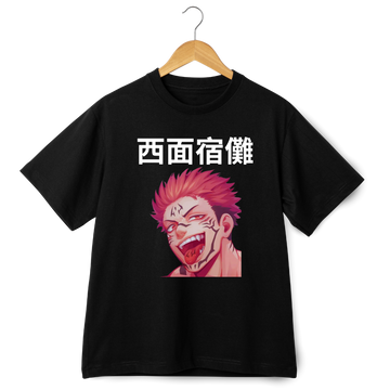 Ryomen Sukuna T-Shirt: Bold, Fearsome, and Fashionable Oversized Design