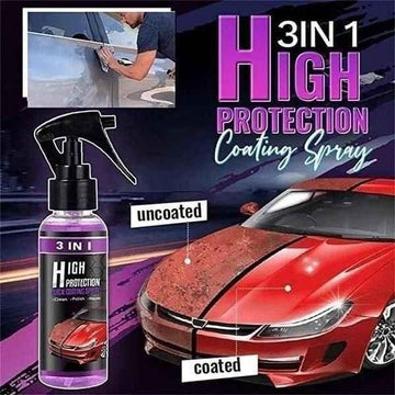 3 in 1 High Protection Quick Car Ceramic Coating Spray - Car Wax Polish Spray