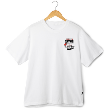 Car Oversized T-shirt: Car Racing Manga Comic Anime