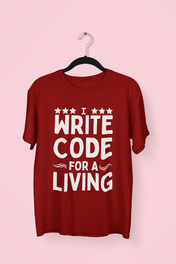 I Write Code Programmer T-shirt