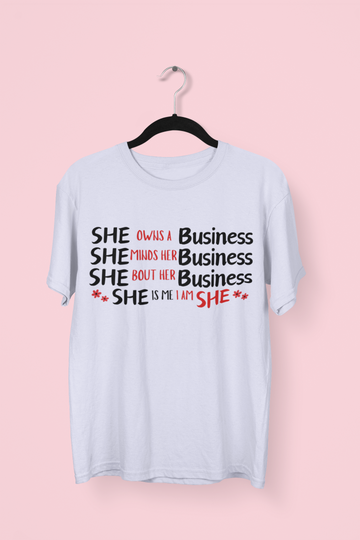 She Entrepreneur/Startups T-shirt