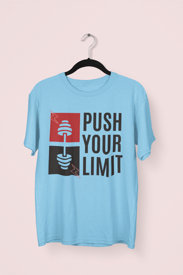 Push Your Limit Gym Workout T-shirt