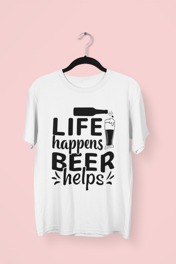 Life Happens Beer Helps T-shirt