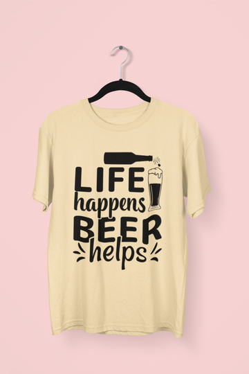 Life Happens Beer Helps T-shirt