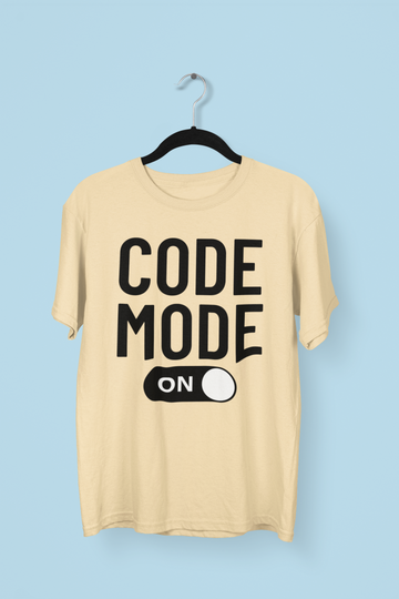 Code Mode On Programmer T-shirt