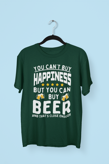 Buy Beer & Get Happiness T-shirt